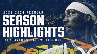 Kentavious CaldwellPope 20232024 Season Highlights 🎥 [upl. by Niessuh473]