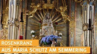 Rosenkranzgebet und Heilige Messe aus Maria Schutz am Semmering  15102024 [upl. by Ezeerb]