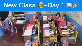 வசந்த காலம் Episode  298  New Classroom Super 😍 barbie first day in school tamil  classic barbie [upl. by Patrizia774]