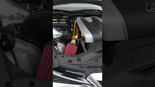 2021Lexus IS350  AEM Cold Air Intake [upl. by Neelon]