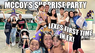 Elisse Surprise Party for Mccoy  Lexis First Time in EK [upl. by Shiverick]