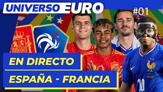 ESPAÑA  FRANCIA EN VIVO  EURO 2024 EN DIRECTO hoy SEMIFINALES EUROCOPA [upl. by Lehctim]