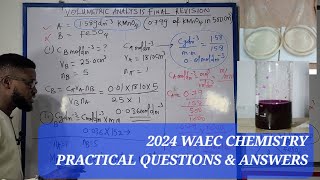 2024 WAEC CHEMISTRY PRACTICAL REDOX TITRATION final hints [upl. by Assitruc]