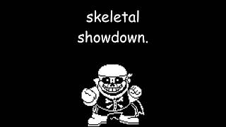 Skeletal Showdown  TSUnderswap OST Extended Perfect Loop [upl. by Yvor]