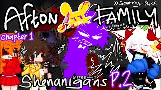 Afton Family Shenanigans  Part 2  Chapter 1  Gacha FNAF [upl. by Petrine]