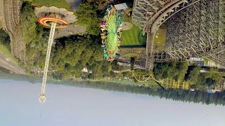 SpinCycle onride HD POV 60fps Silverwood Theme Park [upl. by Ekle]