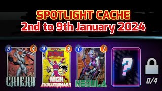 January 2024 Spotlight Cache Opening Marvel Snap [upl. by Kahlil]