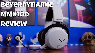 Beyerdynamic MMX 100 headset Review and mic test  great sounding mic and more [upl. by Kcirddehs]