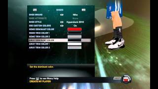 NBA 2k11 Creating My Player Part 1 [upl. by Nossaj]