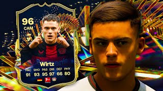 96 TOTS Wirtz Player Review  EA FC 24 [upl. by Anitsenre528]