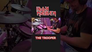 Iron Maiden  The Trooper drums drummer [upl. by Oiredised]