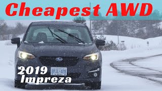 2019 Subaru Impreza Sporttech Winter Review [upl. by Kostival]