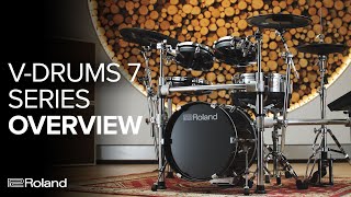 Roland VDrums 7 Series Overview [upl. by Llerroj]