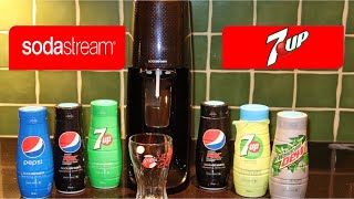 SodaStream How to Make Great Sparkling Pepsi amp 7UP [upl. by Aohk]