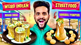 I Tried India’s Most Weird Street Food 😱 MAGGI DOSA [upl. by Eiramaliehs829]