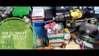 How To Convert Your 223  556 Brass Into 300 Blackout  And Which Headstamps You Can Use [upl. by Krock75]