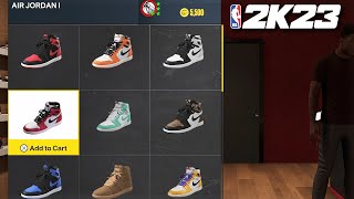 NBA 2K23  All Shoes  Shoe Creator JORDAN NIKE ADIDAS PUMA NB amp UA [upl. by Guido]