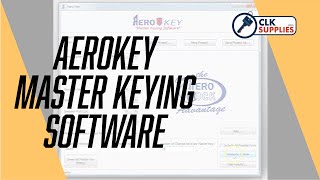 AeroKey Master Keying Software [upl. by Attaynik249]