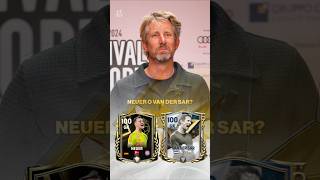 Van der sar chooses the Best GK 🔥 fcmobile fc25 fcmobile25 [upl. by Kcolttam]