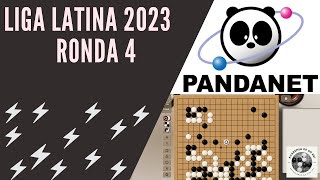 Liga Latina de Go Pandanet 2023  Ronda 4 [upl. by Ecirtnom]