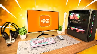 I bought a CHEAP Gaming Setup from TEMU [upl. by Gelhar344]