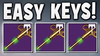 Destiny  HOW TO GET EASY SKELETON KEYS [upl. by Milt]