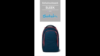 Satch Schulrucksack Sleek  Produktvideo [upl. by Enaed]