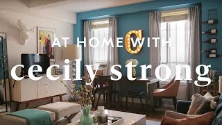 Cecily Strong Turns NYC Apartment Into Her Dream Space [upl. by Endor]