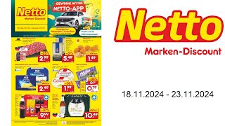 Netto MarkenDiscount Prospekt DE  vom 1811 bis 23112024 [upl. by Nivrac]