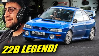 LEGENDARY 555 hp Subaru Impreza 22B🤯  Nürburgring [upl. by Hibbert]