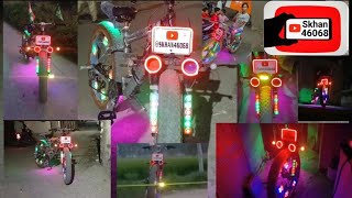 cycle modification cycle modified trending viralvideo video automobile cyclemodification delhi [upl. by Shing]