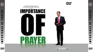 Malayalam Christian Message Santhosh David Importance Prayer 1 [upl. by Heron717]