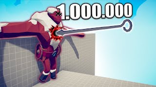 10000000 DAMAGE SKEWER vs UNITS  TABS  Totally Accurate Battle Simulator 2023 [upl. by Gilges]