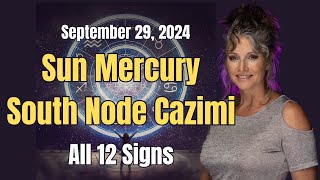 MENTAL CLARITY AND KARMIC RELEASE Sun Mercury South Node Cazimi [upl. by Naimaj]