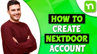 How To Create Nextdoor Account 2024 [upl. by Annahoj]