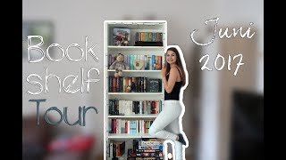 Ich zeige euch mein Bücherregal  Bookshelf Tour 2017  NinasLife [upl. by Marvel307]