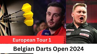 🎯LIVE Martin Schindler vs Joe Cullen European Tour Belgian Open Darts Championship 2024 Live score [upl. by Eartha814]