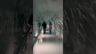 Ice palace at top of the Europe Switzerland 😍😍😍 jungfraujoch [upl. by Goldi567]