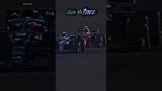 Ocon vs Perez qatargp [upl. by Hershell742]