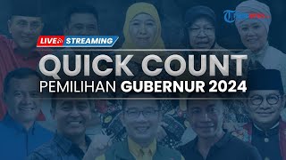 🔴LIVE Hasil Quick Count Pilkada Serentak 2024 di Sejumlah Provinsi [upl. by Adnalor]