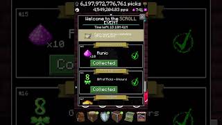 Completing scroll event in pickcrafter [upl. by Thayer]