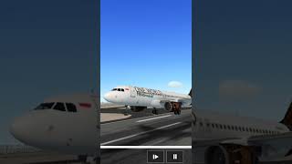 A320200 smooth landing in rfs [upl. by Sergei219]