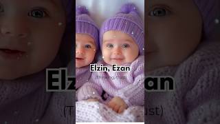 MUSLIM BABY TWIN BOY NAMES 2025 boybabygirlbabynamereveal bmwbabynamerevealbabygirl [upl. by Mongeau785]