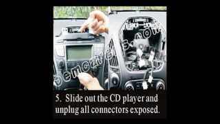 how to install car dvd head unit for YUNDAI IX35 [upl. by Letnom]