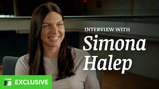 Simona Halep speaks on suspension being back on tour  Full Interview [upl. by Schouten]