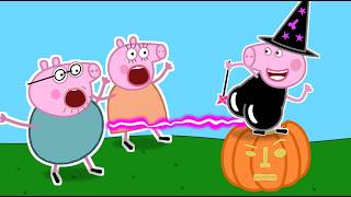 Halloween at Peppa Pigs House  Funny Peppa Pig Try Not To Laugh Episode 3 [upl. by Eelatsyrc244]