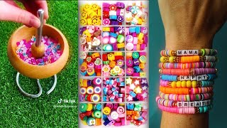 🎀Clay Bead Bracelet TikTok Compilation 🎀Bracelet Edits Shorts amp ReelsSmall Business😍 106 [upl. by Starks981]