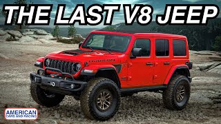 The Jeep Wrangler Rubicon 392 Final Edition Is Its Last V8Powered Model [upl. by Mita383]