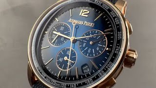 Audemars Piguet CODE 1159 Flyback Chronograph 26393OROOA002KB03 Audemars Piguet Watch Review [upl. by Eeslek454]