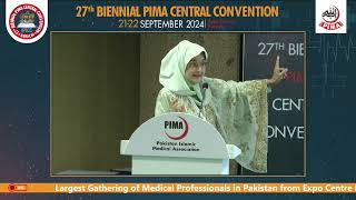 Dr Fowzia Siddiqui at the Scientific Session on Neurology amp Psychiatry  PIMA 27th Convention 2024 [upl. by Aihsital]